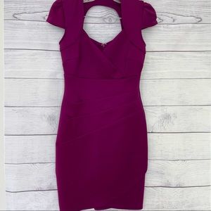 Guess Bodycon Dress with Keyhole Back